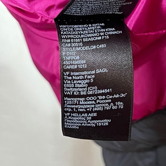 North Face Bombay Jacket Lightweight Puffer Insulated Women's Size Medium Black - Picture 13 of 14